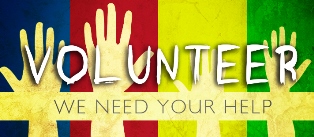 Volunteer. We Need Your Help.